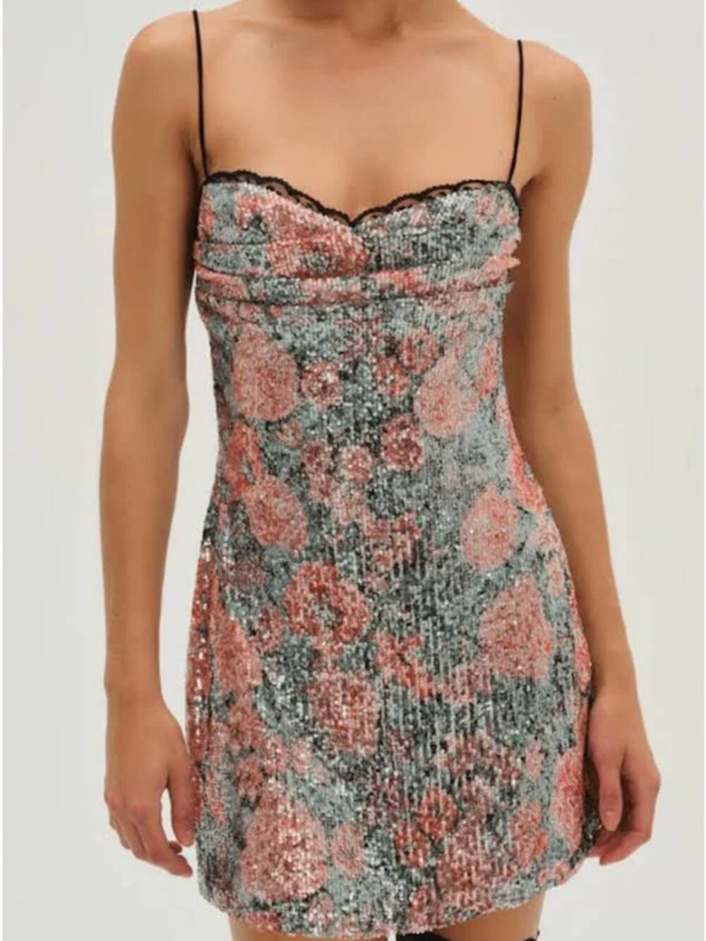 For Love & Lemons Ladonna Mini Dress - Multi